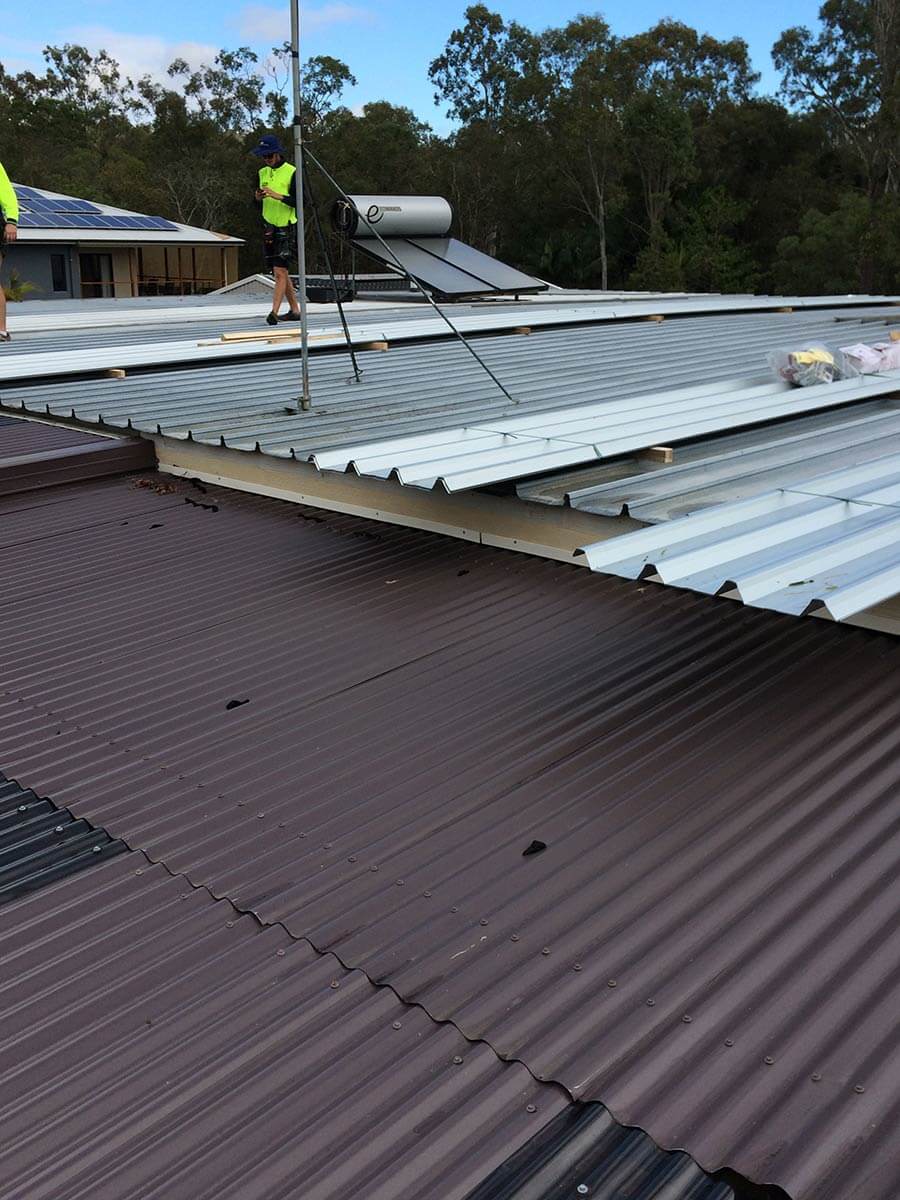 Brisbane steel roofing