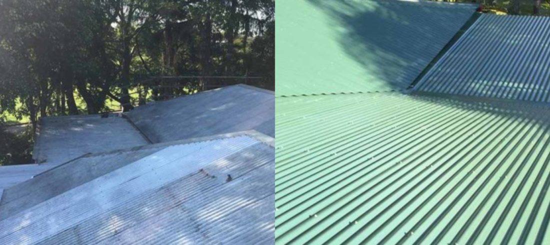 Brisbane metal roof restoration