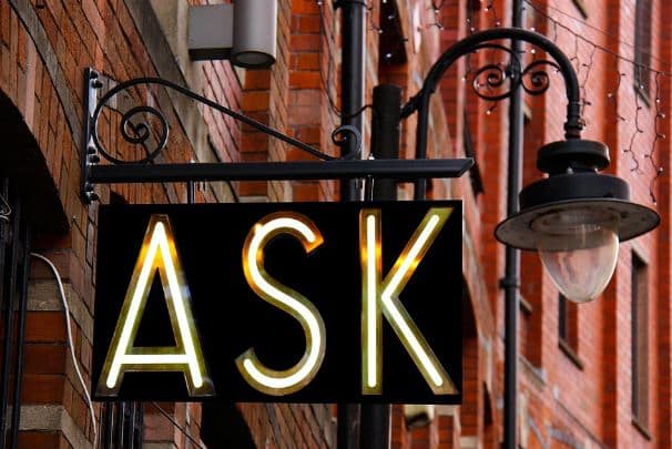 asking